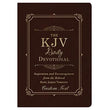 Load image into Gallery viewer, Personalized Custom Text The KJV Daily Devotional Inspiration & Encouragement Dark Brown