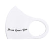 Load image into Gallery viewer, Jesus Loves You Breathable Stretch Fit Mask