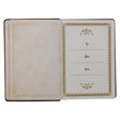 Load image into Gallery viewer, Large Print Edition Daily Devotions from the KJV Brown Faux Leather Devotional