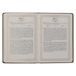 Load image into Gallery viewer, Large Print Edition Daily Devotions from the KJV Brown Faux Leather Devotional