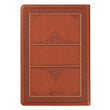 Load image into Gallery viewer, Personalized Custom Text Your Name KJV Thinline Large Print Bible Tan LuxLeather Indexed King James Version
