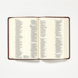 Load image into Gallery viewer, Personalized Custom Text Your Name Reina Valera 1960 Santa Biblia Edicion para Notas Leathersoft Cafe (RVR 1960 Holy Bible Journal Edition Imitaiton Leather Brown)