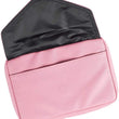 Load image into Gallery viewer, Metal Heart Badge Faux Leather Pink Personalized Bible Cover For Women