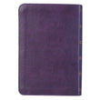 Load image into Gallery viewer, Personalized Custom Text Your Name KJV Holy Bible COMPACT LuxLeather Purple King James Version