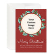 Load image into Gallery viewer, Personalized Christian Christmas Card Custom Your Photo Image Upload Your Text Greeting Card
