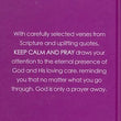 Load image into Gallery viewer, Keep Calm & Pray Gift Book