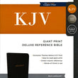 Load image into Gallery viewer, Personalized Bible with Custom Text KJV Giant Print Deluxe Reference Bible Leathersoft Black