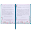 Load image into Gallery viewer, In The Light Of His Glory Teal Faux Leather Devotional