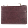 Load image into Gallery viewer, My Strength and My Song Pink Faux Leather Personalized Bible Cover for Women