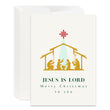 Load image into Gallery viewer, Christian Jesus Is Lord Christmas Card