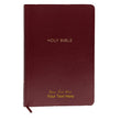 Load image into Gallery viewer, Personalized Custom Text Your Name NKJV Super Giant Print Reference Bible Easy to Read Comfort Print Burgundy Leatherflex
