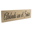 Load image into Gallery viewer, Alabado Sea El Senor Spanish Wood Decor