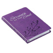 Load image into Gallery viewer, Personalized Devotional Strength for Your Soul Purple Faux Leather