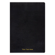 Load image into Gallery viewer, Personalized NKJV & Amplified Parallel Bible Large Print Black Bonded Leather