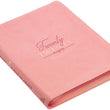 Load image into Gallery viewer, Year of Grace Peach Faux Leather Large Zippered Planner for 2020