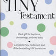 Load image into Gallery viewer, Personalized NIV Tiny Testament Bible New Testament Leathersoft Blue New International Version