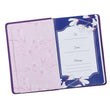 Load image into Gallery viewer, Personalized Devotional Strength for Your Soul Purple Faux Leather