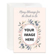 Load image into Gallery viewer, Personalized Christian Bridal Shower Card for Personalized Gift, Christian Bride Card Christian Bridal Card