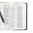 Load image into Gallery viewer, Personalized Custom Text Your Name ESV Premium Gift Bible TruTone Mahogany Border Design