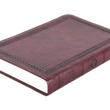 Load image into Gallery viewer, Personalized Custom Text Your Name ESV Premium Gift Bible TruTone Mahogany Border Design