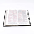 Load image into Gallery viewer, Personalized KJV Personal Size Reference Bible Giant Print Leather-Look Black Indexed