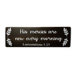 Load image into Gallery viewer, Lamentations 3:23 His Mercies Are New Every Morning Wood Decor