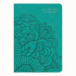 Load image into Gallery viewer, Personalized Custom Text Your Name Biblia Compacta Letra Gde. RVR 1960 Piel Imit. Aqua (RVR 1960 LGE.Print Compact Bible Leathertouch Teal)