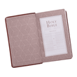 Load image into Gallery viewer, Personalized Custom Text Your Name KJV Giant Print Two-Tone Brown Bible King James Version