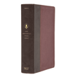 Load image into Gallery viewer, Personalized Custom Text Your Name NLT Life Application Study Bible Third Edition Large Print Red Letter LeatherLike Brown/Mahogany Indexed