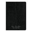 Load image into Gallery viewer, Personalized Custom Text Your Name KJV Life Application Study Bible Third Edition Large Print Red Letter Bonded Leather Black Indexed