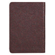 Load image into Gallery viewer, Personalized KJV Brown Faux Leather Small COMPACT Bible w/Ribbon Red Letter