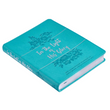 Load image into Gallery viewer, In The Light Of His Glory Teal Faux Leather Devotional
