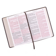 Load image into Gallery viewer, Personalized Custom Text Your Name KJV Super Giant Print Brown Bible King James Version