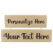 Load image into Gallery viewer, Personalized 2 Tier Wood Decor