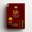Load image into Gallery viewer, Personalized NIV Life Application Study Bible Third Edition Brown Leathersoft Red Letter Edition