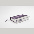 Load image into Gallery viewer, Personalized Custom Text Your Name NKJV The Study Bible for Women Purple/Gray Linen LeatherTouch
