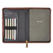 Load image into Gallery viewer, John 3:16 Brown LuxLeather Bible Study Kit