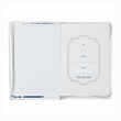 Load image into Gallery viewer, Personalized Custom Text Your Name Lord Is My Strength Zipper Journal