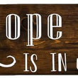 Load image into Gallery viewer, All My Hope is in Jesus Wood Decor