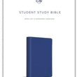 Load image into Gallery viewer, Personalized ESV Navy Blue Student Study Bible TruTone