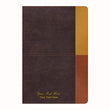 Load image into Gallery viewer, Personalized Custom Text Your Name Rainbow Study Bible RVR 1960 Cocoa/Terracotta LeatherTouch (Spanish Edition)