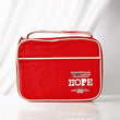 Load image into Gallery viewer, Hope Red Canvas Bible Cover