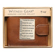 Load image into Gallery viewer, I Know the Plans Jeremiah 29:11 Brown Genuine Leather Wallet