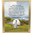 Load image into Gallery viewer, Matthew 22:37-39 Personalized Photo Verse