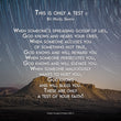 Load image into Gallery viewer, Only a Test Personalized Photo Poem