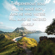 Load image into Gallery viewer, Proverbs 11:25 Personalized Photo Verse