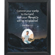 Load image into Gallery viewer, Proverbs 16:3 Personalized Photo Verse