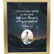 Load image into Gallery viewer, Proverbs 16:3 Personalized Photo Verse