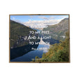 Load image into Gallery viewer, Psalm 119:105 Personalized Photo Verse