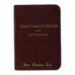 Load image into Gallery viewer, Personalized with Custom Text God's Creative Power Gift Collection Leather Bound Brown